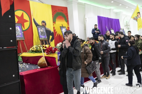 Hommage aux victimes kurdes de l attaque de la rue d Enghien