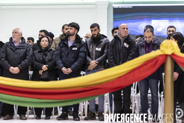 Hommage aux victimes kurdes de l attaque de la rue d Enghien