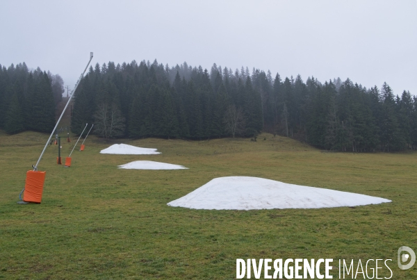 Absence de neige dans le Jura