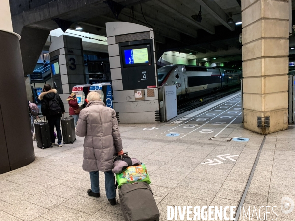 Sncf - la greve de noel