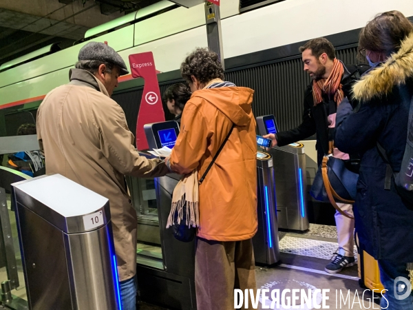 Sncf - la greve de noel