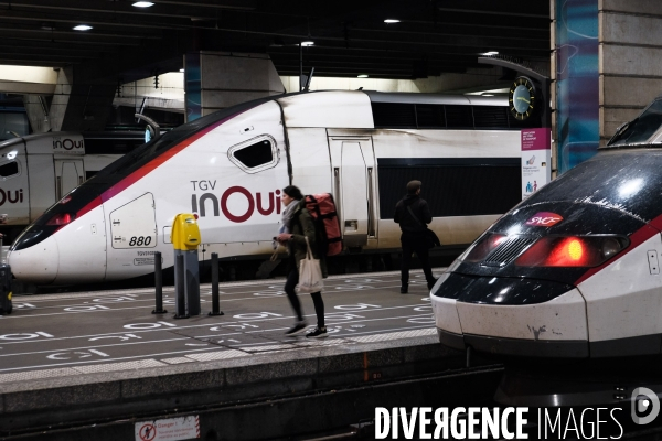 Sncf - la greve de noel