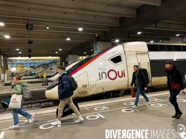 Sncf - la greve de noel