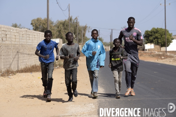 Yamar et les enfants Jockeys du Senegal