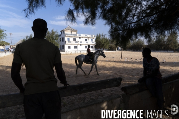 Yamar et les enfants Jockeys du Senegal