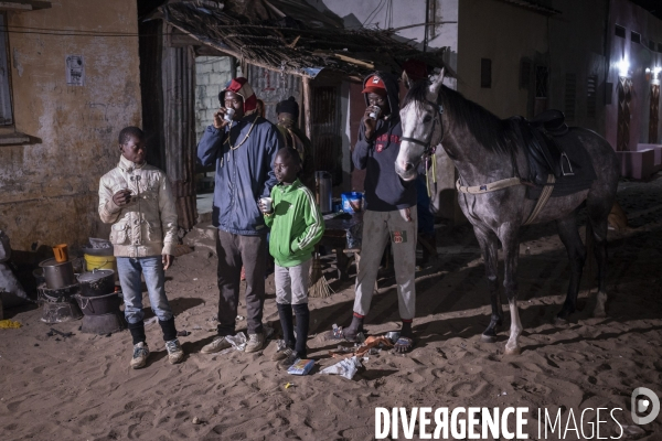 Yamar et les enfants Jockeys du Senegal