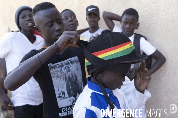 Yamar et les enfants Jockeys du Senegal