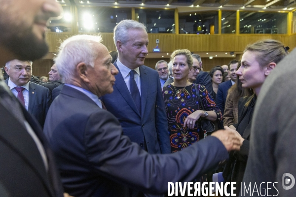 Voeux de Bruno Le Maire aux acteurs économiques