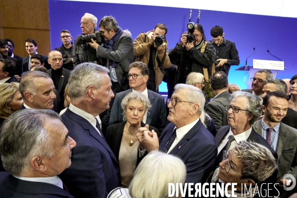 Voeux de Bruno Le Maire aux acteurs economiques