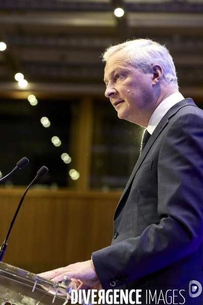 Voeux de Bruno Le Maire aux acteurs economiques
