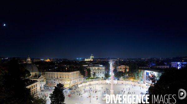 Rome / La Place du Peuple