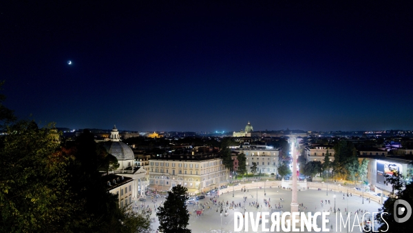 Rome / La Place du Peuple