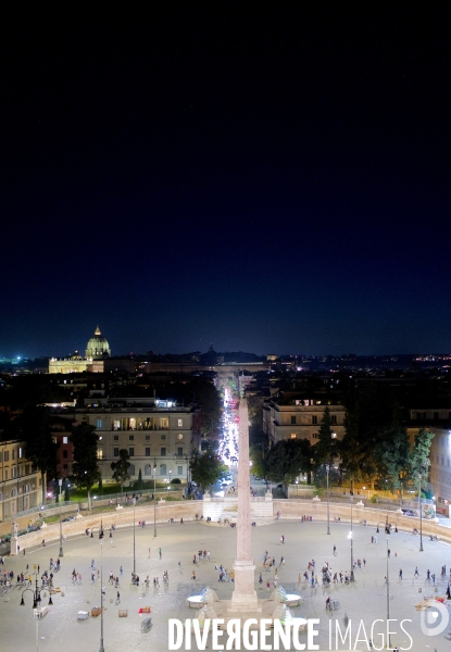 Rome / La Place du Peuple