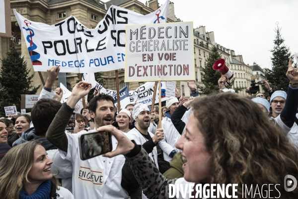 Manifestation des médecins libéraux