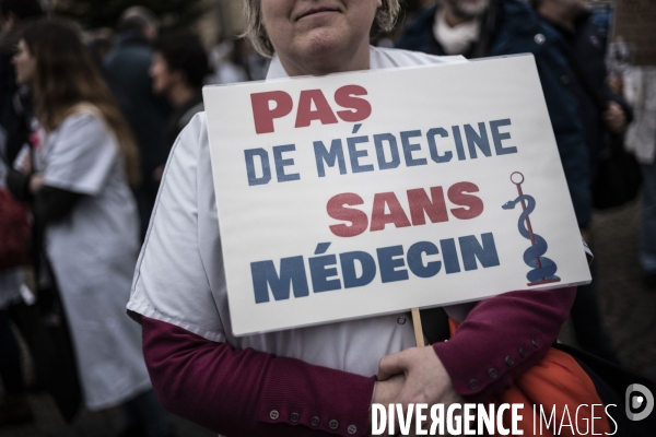 Manifestation des médecins libéraux
