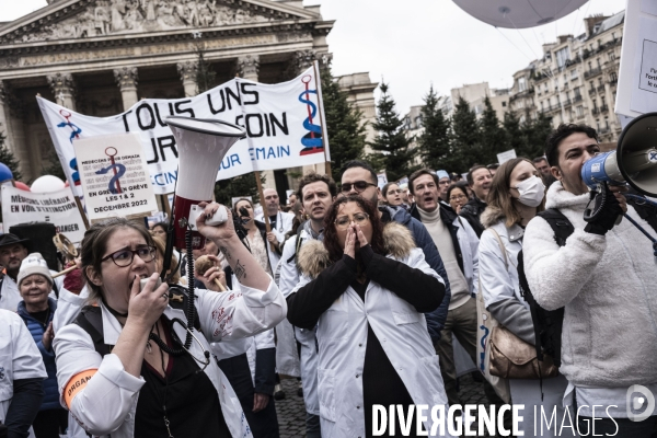 Manifestation des médecins libéraux