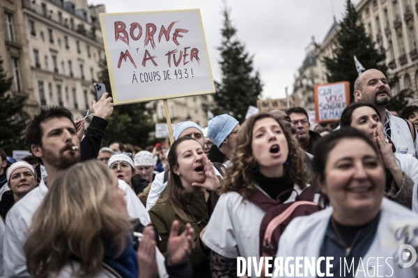 Manifestation des médecins libéraux