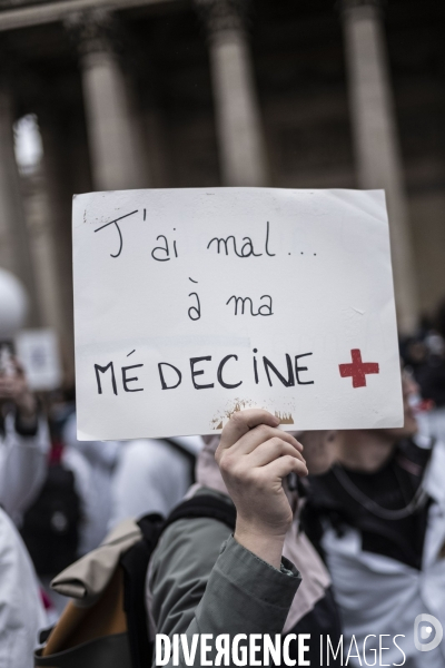 Manifestation des médecins libéraux