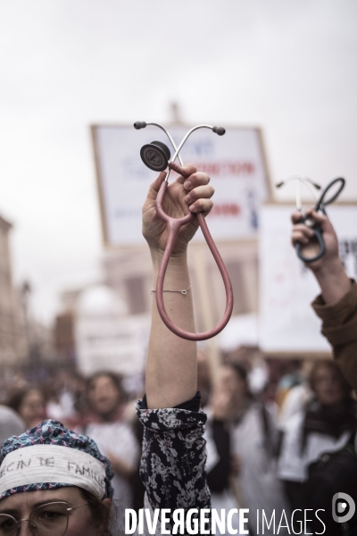 Manifestation des médecins libéraux