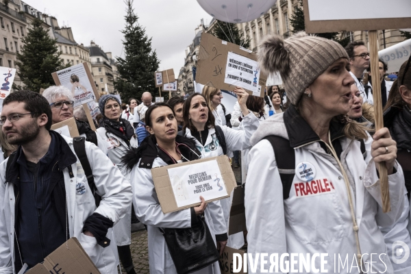 Manifestation des médecins libéraux