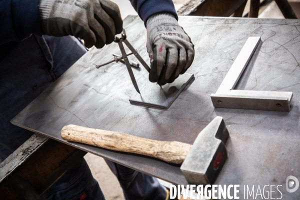 Apprentissage en chaudronnerie chez les compagnons du devoir et du tour de france