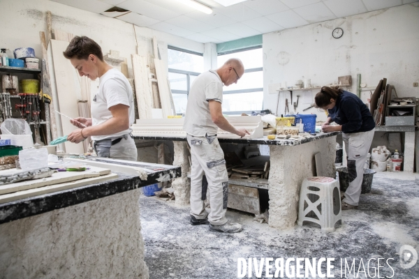 Plâtrier Staffeur chez les Compagnons du Devoir et du Tour de France