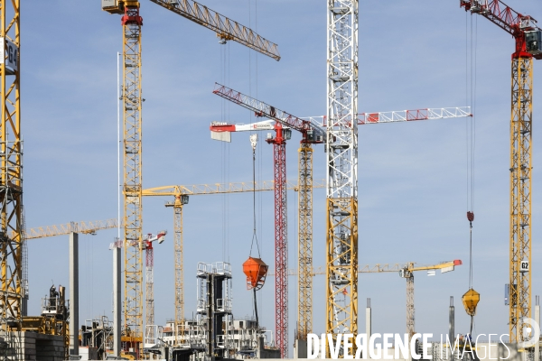 Construction du nouveau quartier Deschamps-Belvédère sur la rive droite de la Garonne