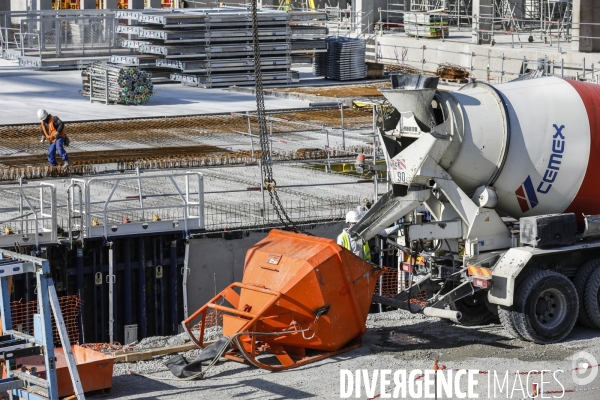 Construction du nouveau quartier Deschamps-Belvédère sur la rive droite de la Garonne