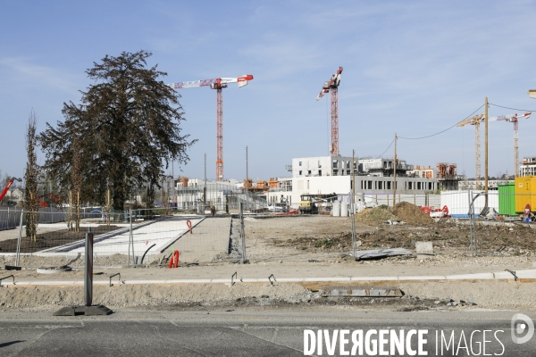 Construction du nouveau quartier Deschamps-Belvédère sur la rive droite de la Garonne