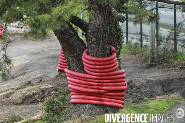 Construction du nouveau quartier Deschamps-Belvédère sur la rive droite de la Garonne