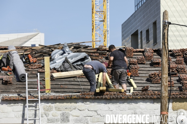 Construction du nouveau quartier Deschamps-Belvédère sur la rive droite de la Garonne