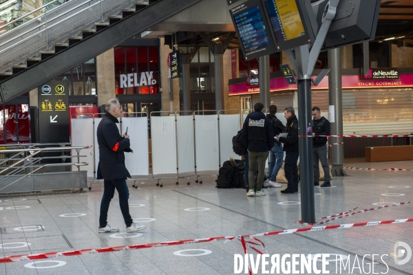 Agression, gare du Nord