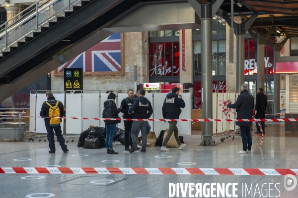 Agression, gare du Nord