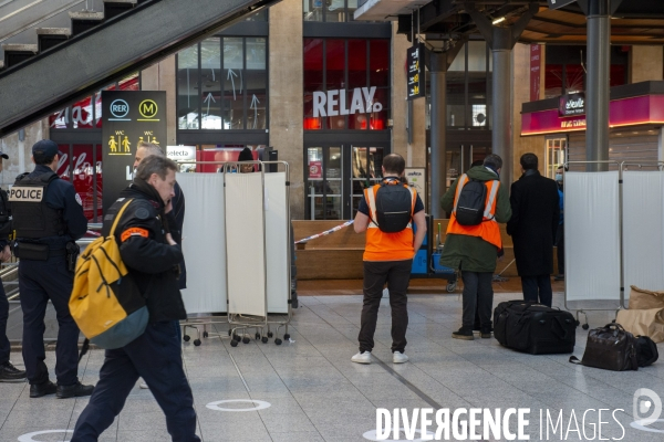 Agression, gare du Nord