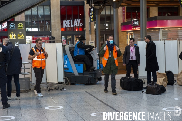 Agression, gare du Nord