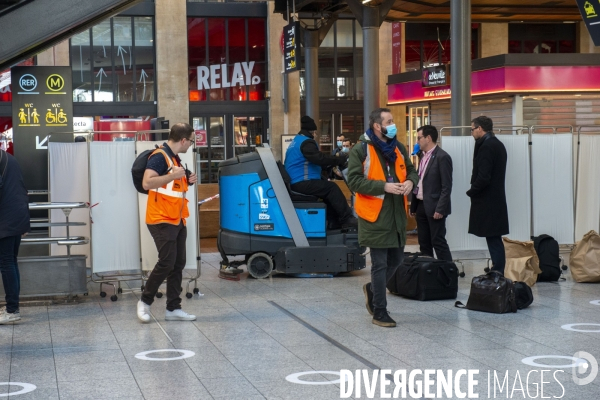 Agression, gare du Nord