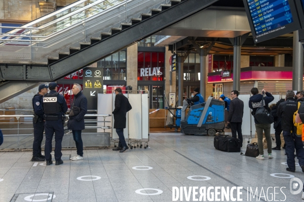 Agression, gare du Nord