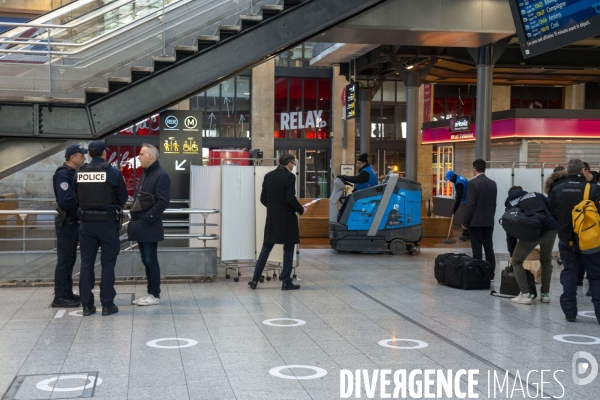Agression, gare du Nord