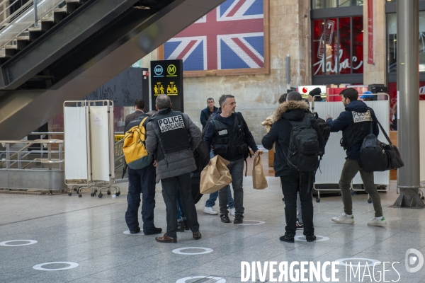 Agression, gare du Nord