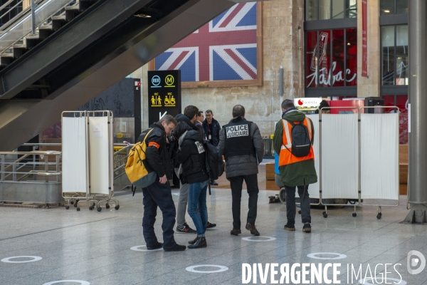 Agression, gare du Nord