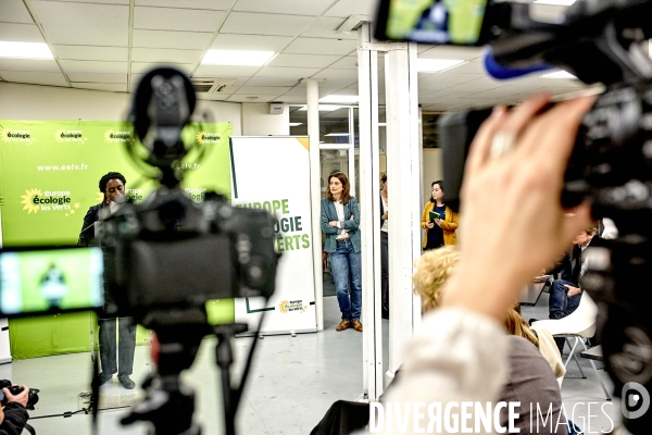Voeux a la presse Marine Tondelier EELV
