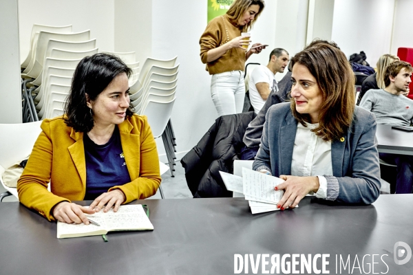 Voeux a la presse Marine Tondelier EELV