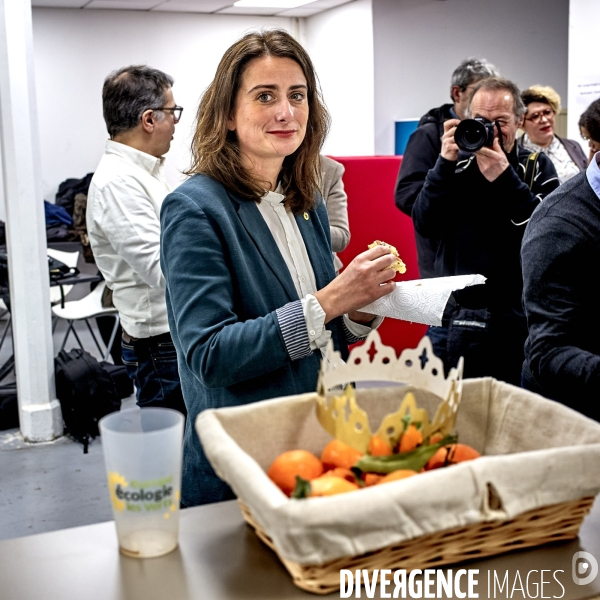 Voeux a la presse Marine Tondelier EELV
