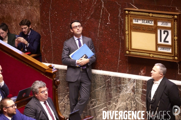 Niche parlementaire du RN  à l  Assemblée Nationale