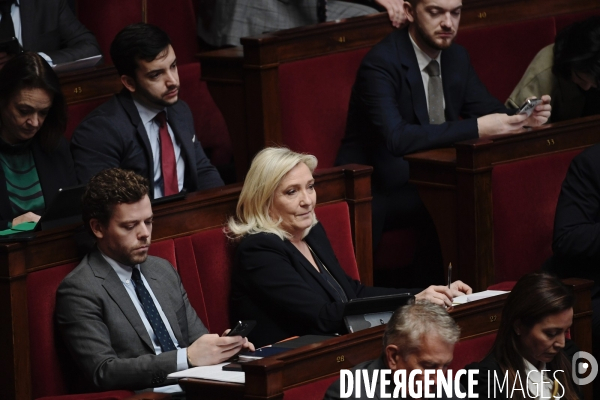 Assemblee nationale / Niche parlementaire du RN