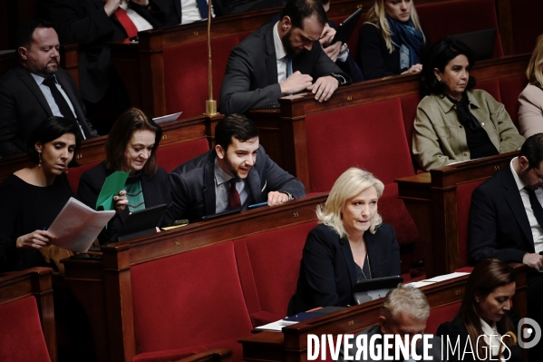 Assemblee nationale / Niche parlementaire du RN