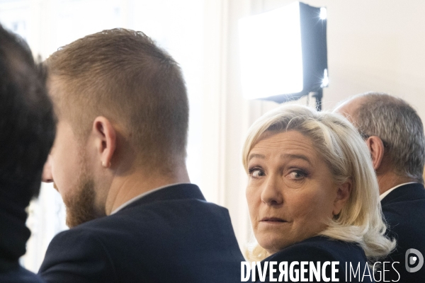 Voeux du Rassemblement National à la presse