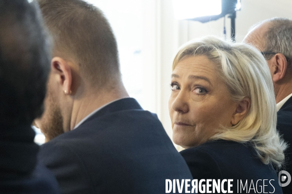 Voeux du Rassemblement National à la presse