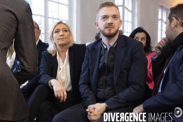 Voeux du Rassemblement National à la presse