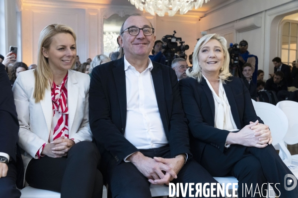 Voeux du Rassemblement National à la presse